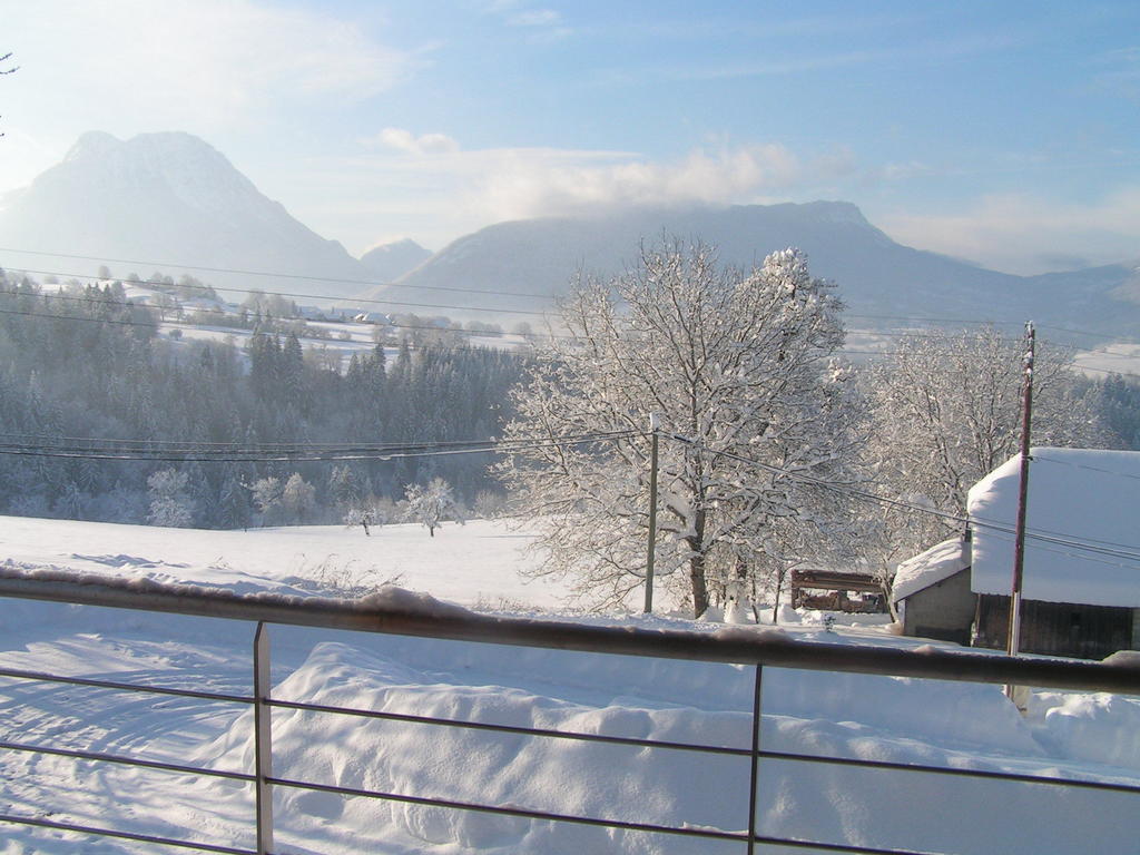Les Perrelles Bed & Breakfast Bellecombe-en-Beauges Екстериор снимка