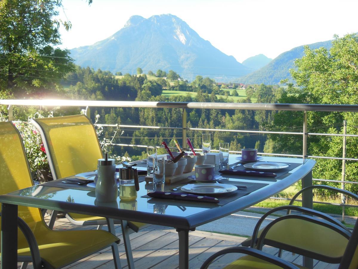 Les Perrelles Bed & Breakfast Bellecombe-en-Beauges Екстериор снимка